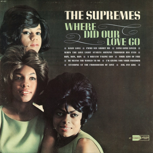 The Supremes / シュープリームス / Where Did Our Love Go (MT 621) US モノラル盤