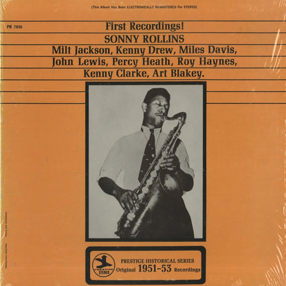 Sonny Rollins / ソニー・ロリンズ / First Recordings! (PRT-7856)