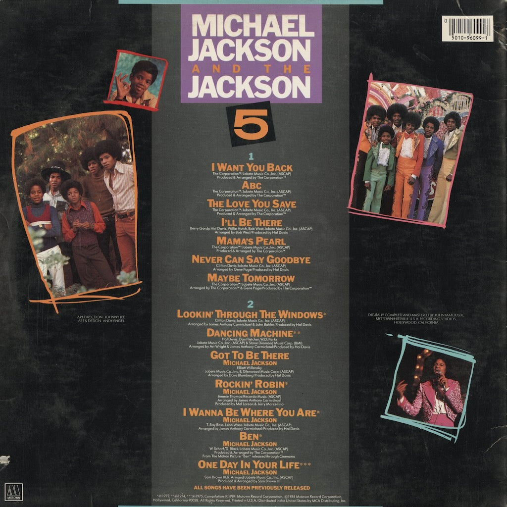 6099ML Michael Jackson & Jackson 5 14 Greatest Hits 中古レコード