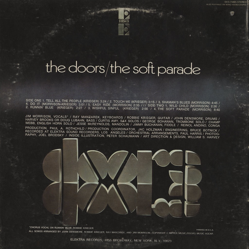 The Doors / ドアーズ / The Soft Parade (EKS-75005)