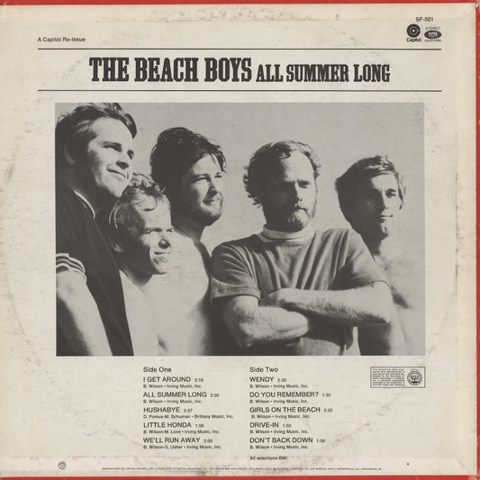 The Beach Boys / ビーチ・ボーイズ / All Summer Long (SF 501)