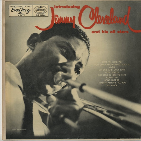 Jimmy Cleveland / ジミー・クリーブランド / Introducing Jimmy Cleveland And His All Stars (MG 36066)