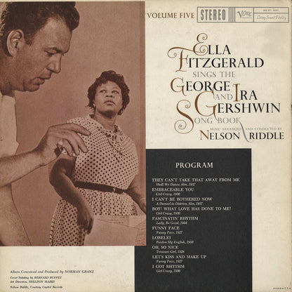 Ella Fitzgerald - Sings The George And Ira Gershwin Song Book Vol. 5 (MG VS-6081) LP 1959 US Verve｜中古LP