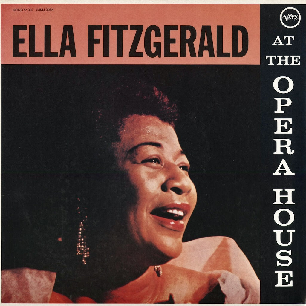 Ella Fitzgerald - At The Opera House (23MJ 3084) 1981 JPN Verve｜中古LP