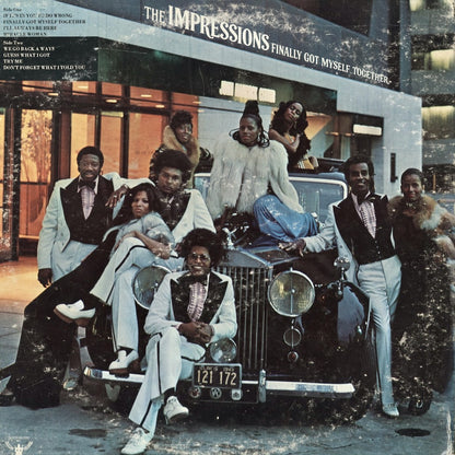 The Impressions - Finally Got Myself Together (CRS 8019) 1973 US Curtom｜中古LP