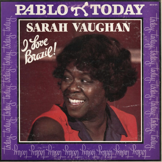 Sarah Vaughan – I Love Brazil! (2312-101) LP 1979 US Pablo | 中古LP
