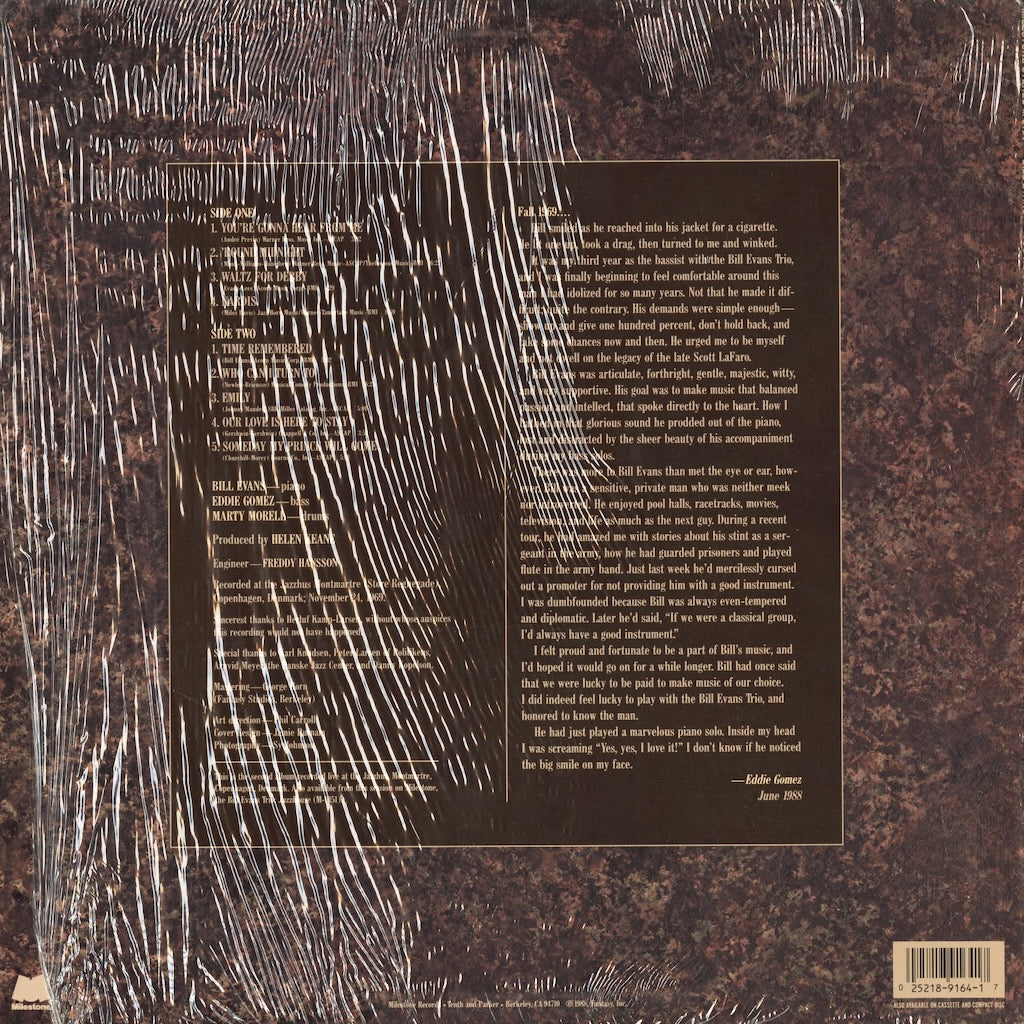 Bill Evans / ビル・エヴァンス / You're Gonna Hear From Me (M-9164)