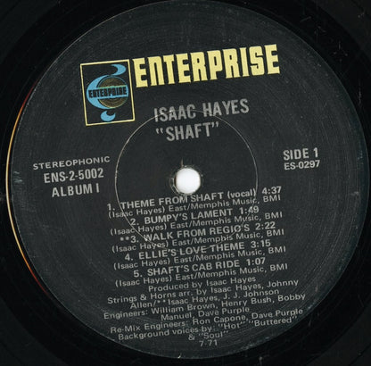 Isaac Hayes / アイザック・ヘイズ / Shaft -OST (ENS-2 5002)