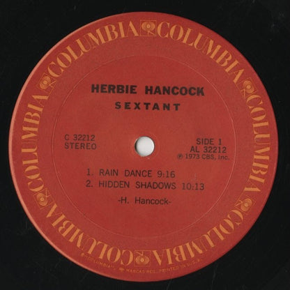 Herbie Hancock / ハービー・ハンコック / Sextant (C 32212)