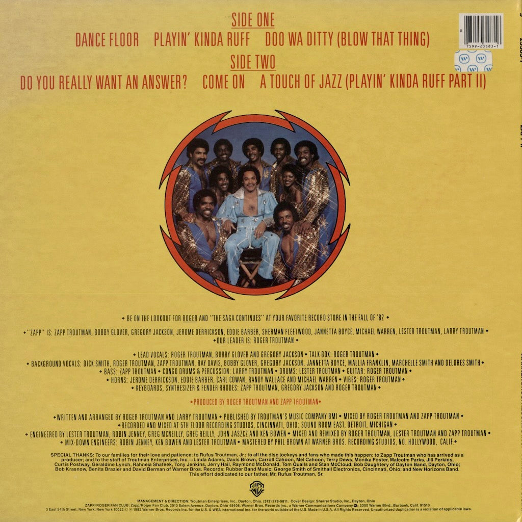 Zapp - Zapp II (1-23583) 1982 US Warner Bros｜中古LP