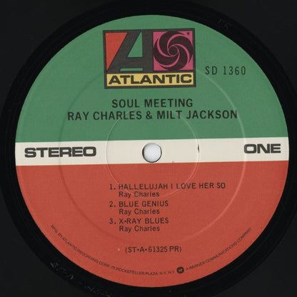 Ray Charles & Milt Jackson / レイ・チャールズ　ミルト・ジャクソン / Soul Meeting (SD 1360)