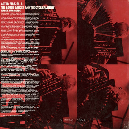 Astor Piazzolla – The Rough Dancer And The Cyclical Night (Tango Apasionado) (AMCL 1019) LP 1988 US American Clave | 中古LP