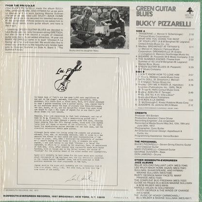 Bucky Pizzarelli - Green Gutar Blues (MES/7047) 1972 US Monmouth Evergreen｜中古LP