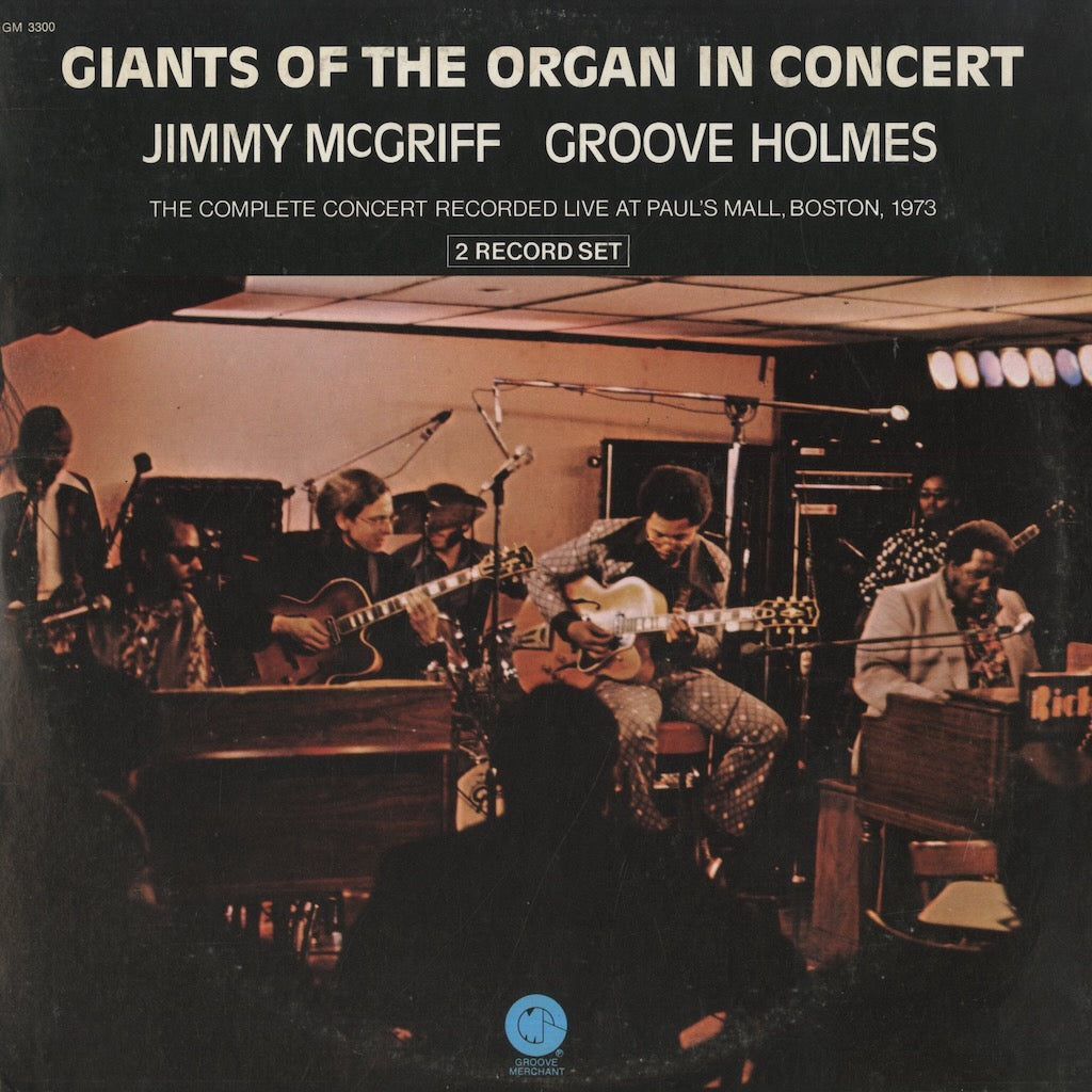 Jimmy McGriff / Groove Holmes / ジミー・マグリフ　グルーヴ・ホルムズ / Giants Of The Organ In Concert (GM 3300)