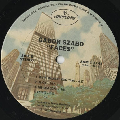 Gabor Szabo / ガボール・ザボ / Faces (SRM-1-1141)