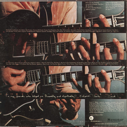 David T. Walker - David T. Walker (SP 77011) 1971 US Ode｜中古LP