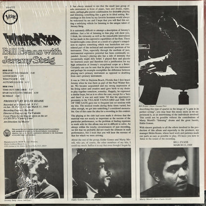 Bill Evans – What’s New (V6-8777) LP 1969 US Verve｜中古LP