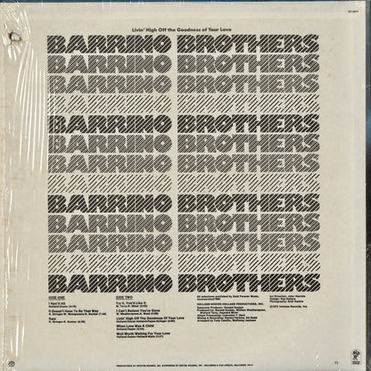Barrino Brothers - Livin' High Off The Goodness Of Your Love (ST-9811) LP 1973 US Invictus｜中古LP