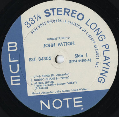 John Patton - Understanding (BST 84306) 1968 US Blue Note｜中古LP