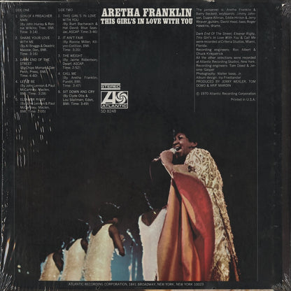 Aretha Franklin / アレサ・フランクリン / This Girl's In Love With You (SD8248)
