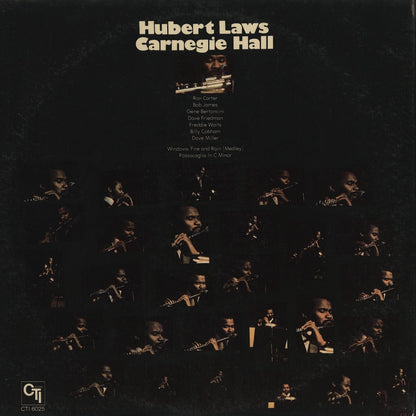 Hubert Laws - At Carnegie Hall (CTI 6025) LP 1973 US CTI｜中古LP