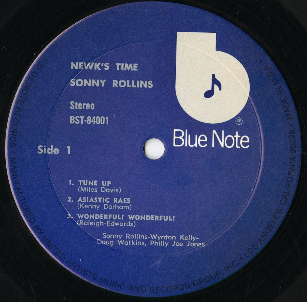 ソニー・ロリンズ / Sonny Rollins『Newk's Time』(BST-84001) US盤