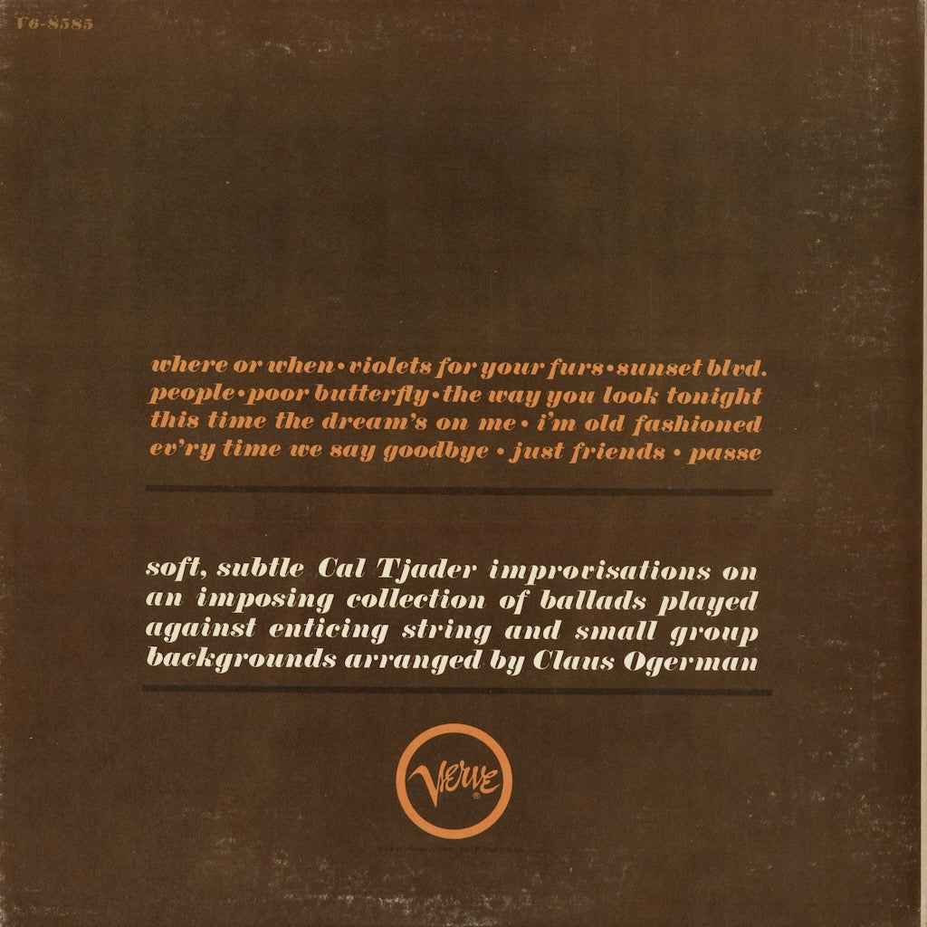 Cal Tjader - Warm Wave (SMAS-90714) 1964 US Verve-MGM｜中古LP