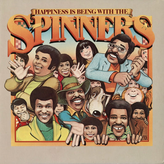 Spinners - Happiness Is Being With The Spinners (SD 18181) 1976 US Atlantic｜中古LP