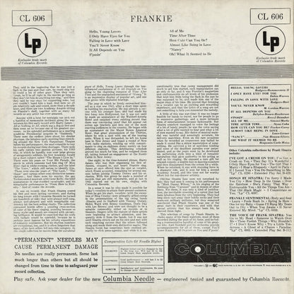 Frank Sinatra - Frankie (CL 606) 1958 US Columbia｜中古LP