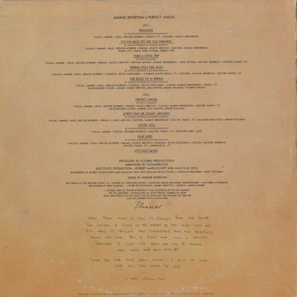 Minnie Riperton / ミニー・リパートン / Perfect Angel (KE 32561)