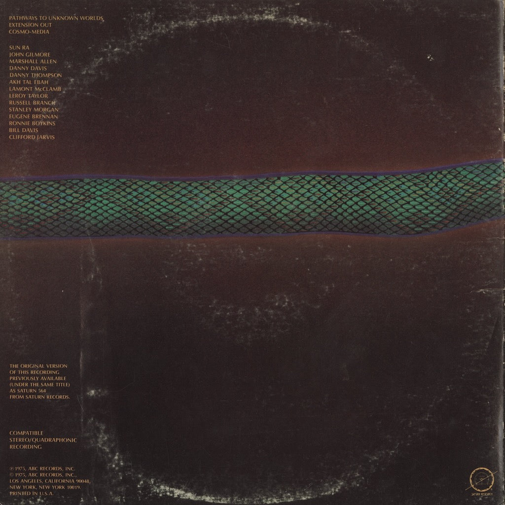 Sun Ra / サン・ラ / Pathways To Unknownn Worlds (ASD-9298