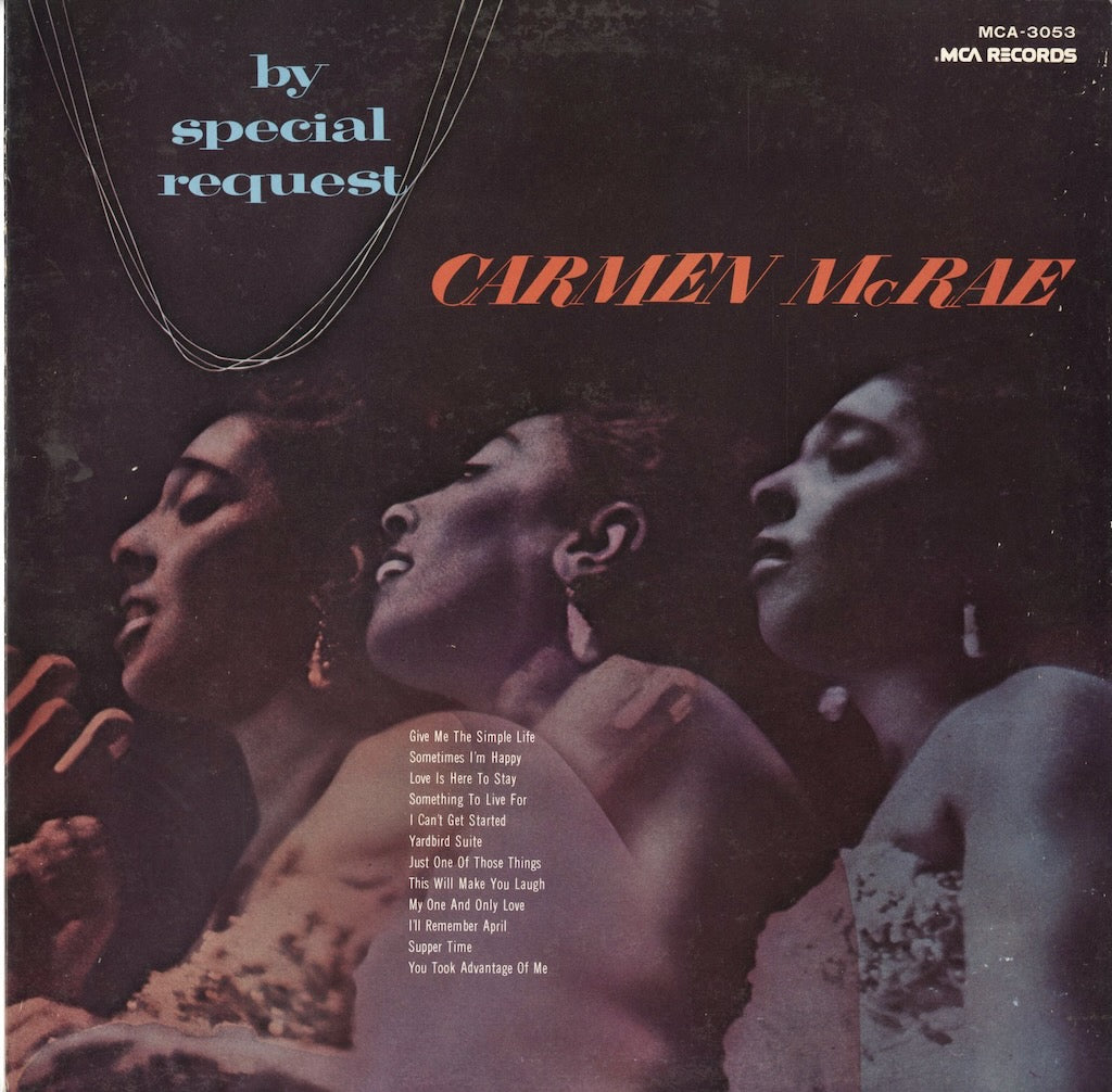 Carmen McRae / By Special Request (MCA-3053) MCA