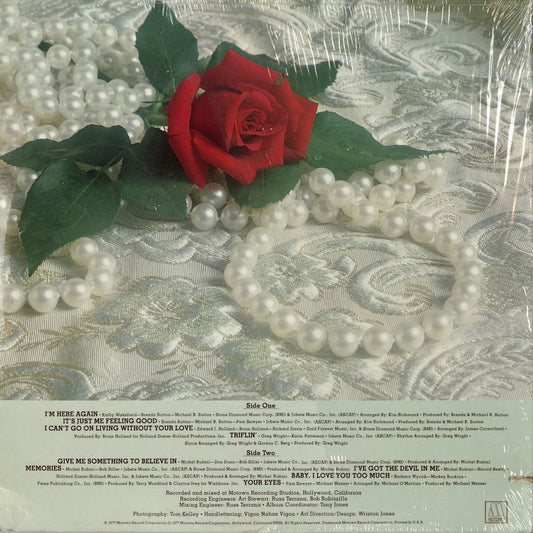 Thelma Houston - The Devil In Me (T7 358R1) LP 1977 US Tamla｜中古LP