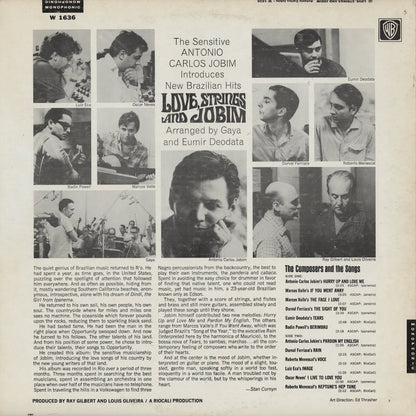 Antonio Carlos Jobim / アントニオ・カルロス・ジョビン / Love, Strings And Jobim (W1636) MONO