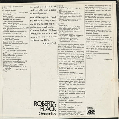 Roberta Flack – Chapter Two (SD 1569) 1970 US Atlantic｜中古LP