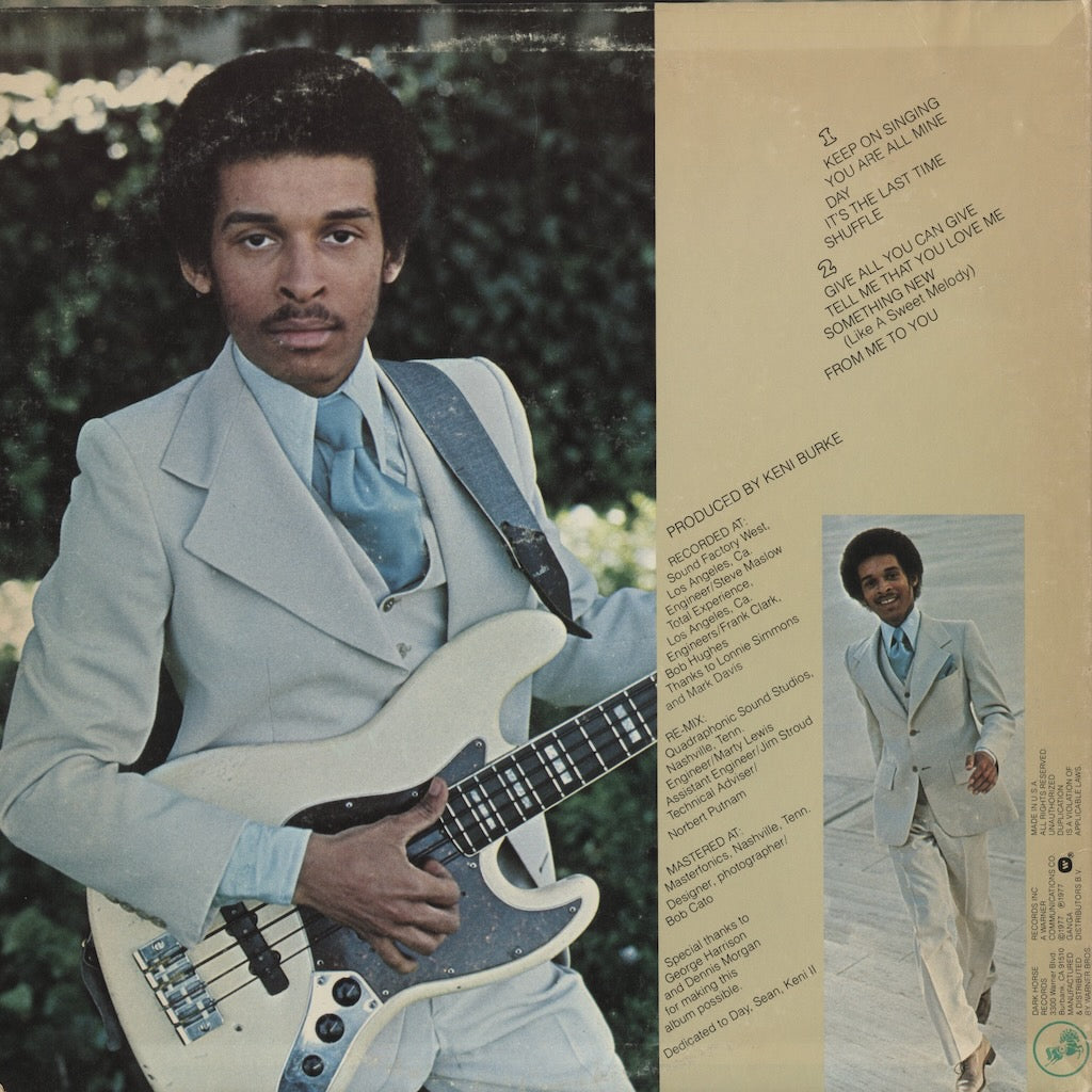 Keni Burke - Keni Burke LP 1977 US From Me To You メロウグルーヴ