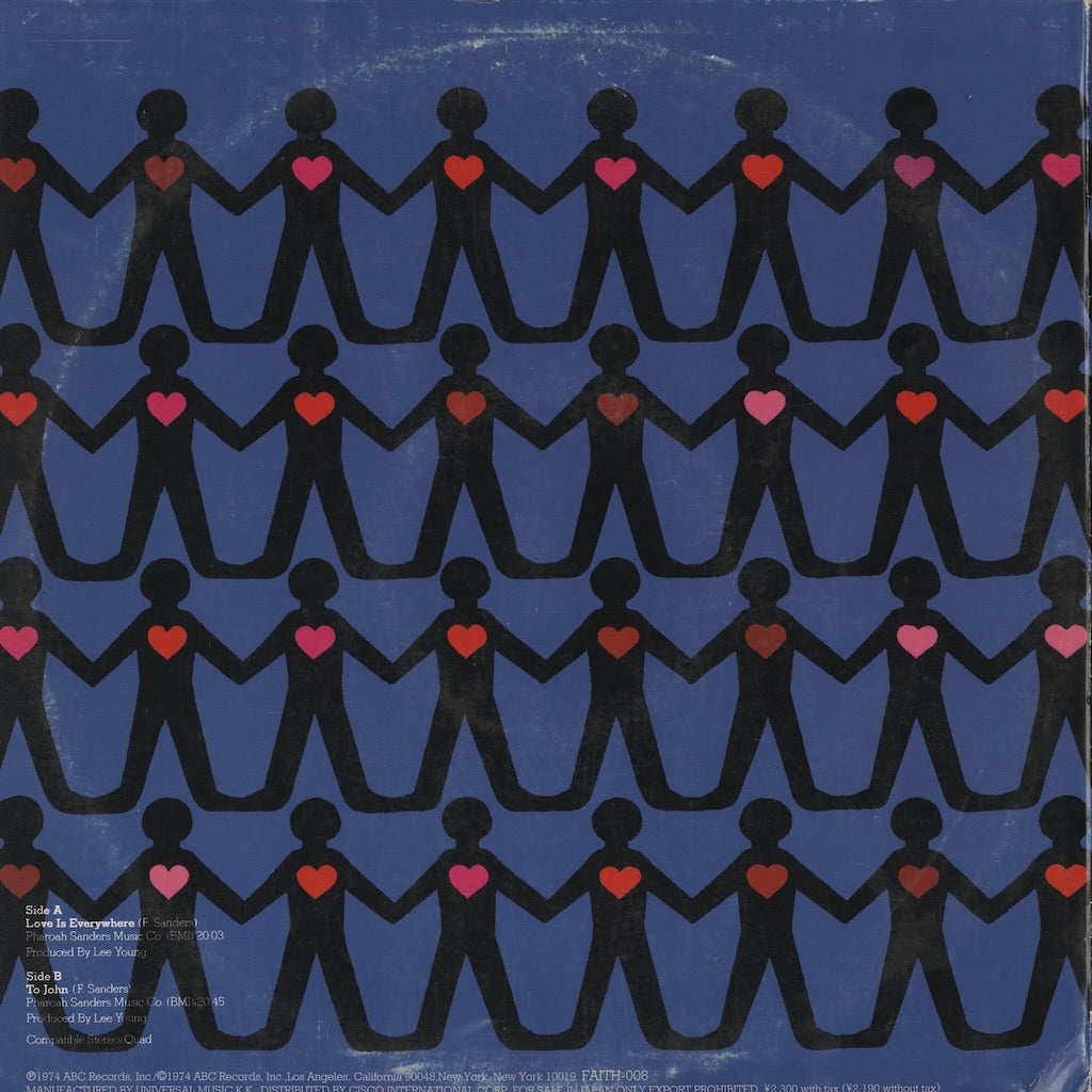 Pharoah Sanders / ファラオ・サンダース / Love In Us All (ASD-9280