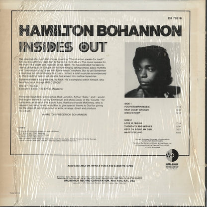 Bohannon / ボハノン / Insides Out (DK76916)