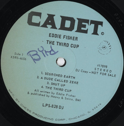 Eddie Fisher - The Third Cup (LPS-828) LP 1969 US Cadet｜中古LP