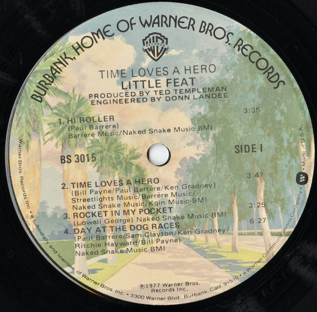 Little Feat / リトル・フィート / Time Loves a Hero (BS 3015)