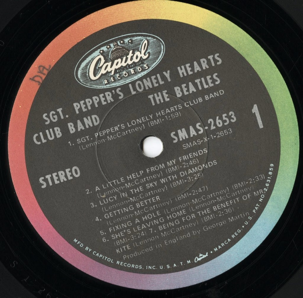 The Beatles / ビートルズ / Sgt. Pepper's Lonely Hearts Club Band (SMAS-2653) US Capitol 虹Lbl.