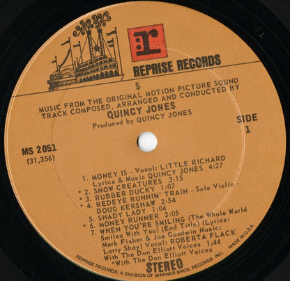Quincy Jones – $ Dollar - OST (MS 2051) 1972 US Reprise | 中古LP