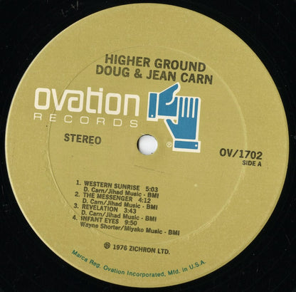 Doug & Jean Carn / ダグ・アンド・ジーン・カーン / Higher Ground (OV-1702)