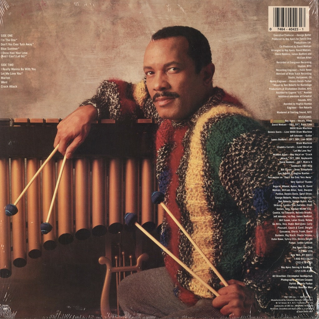 Roy Ayers / I'm The One (For Your Love Tonight) (C 40423) LP 1987 US Columbia｜中古LP