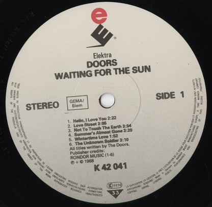 The Doors - Waiting For The Sun (K 42 041) 1983 GER Elektra｜中古LP