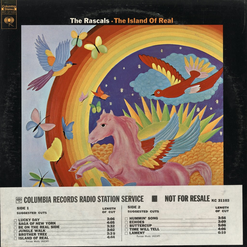 The Rascals / ラスカルズ / The Island Of Real (KC 31103)