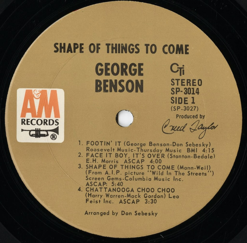 George Benson / ジョージ・ベンソン / Shape Of Things To Come (SP-3014)