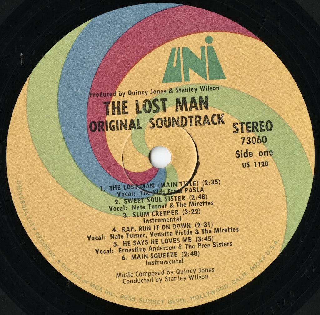 Quincy Jones / クインシー・ジョーンズ / The Lost Man (O.S.T.) (73060)