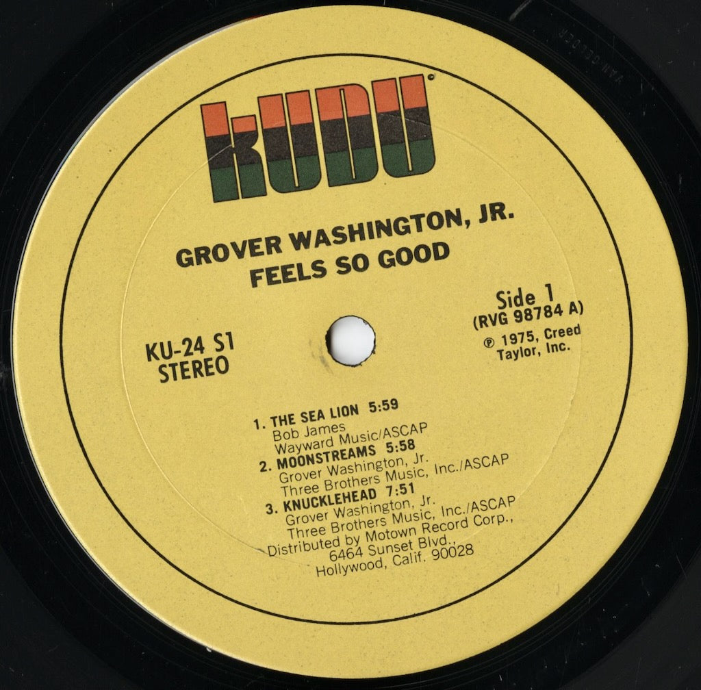 Grover Washington Jr. / グローヴァー・ワシントン・ジュニア / Feels So Good (KU-24 S1)