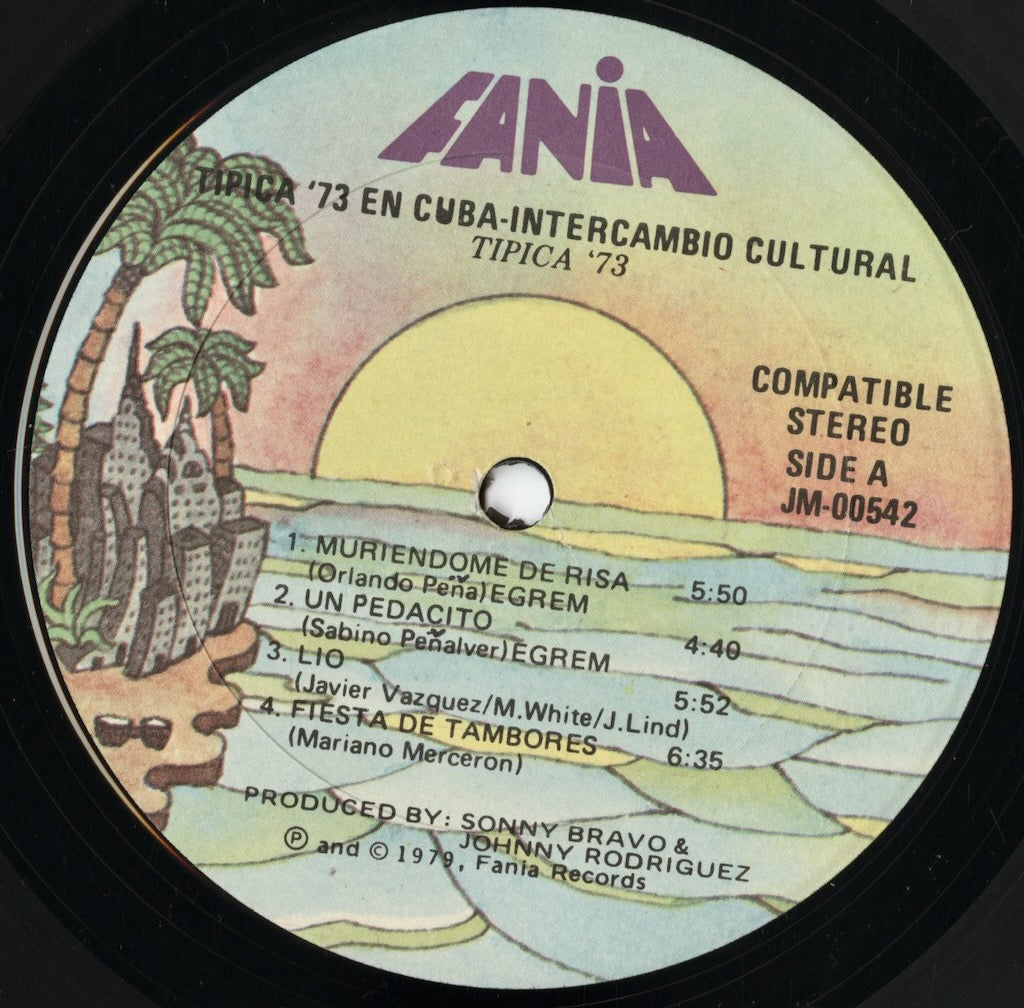 Tipica '73 - En Cuba - Intercambio Cultural (JM-00542) LP 1979 US Fania｜中古LP
